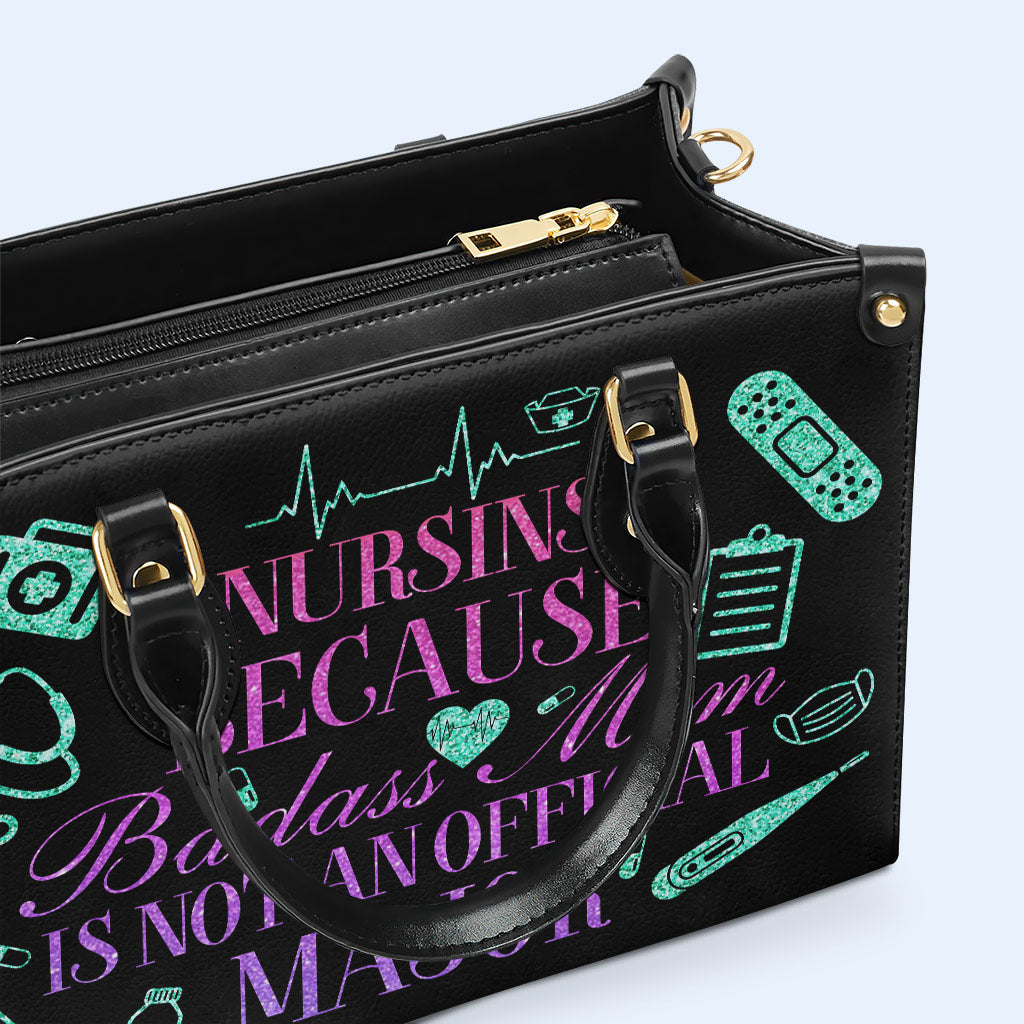 Enfermera 01 - Bolso de mano de cuero personalizado - nurse01