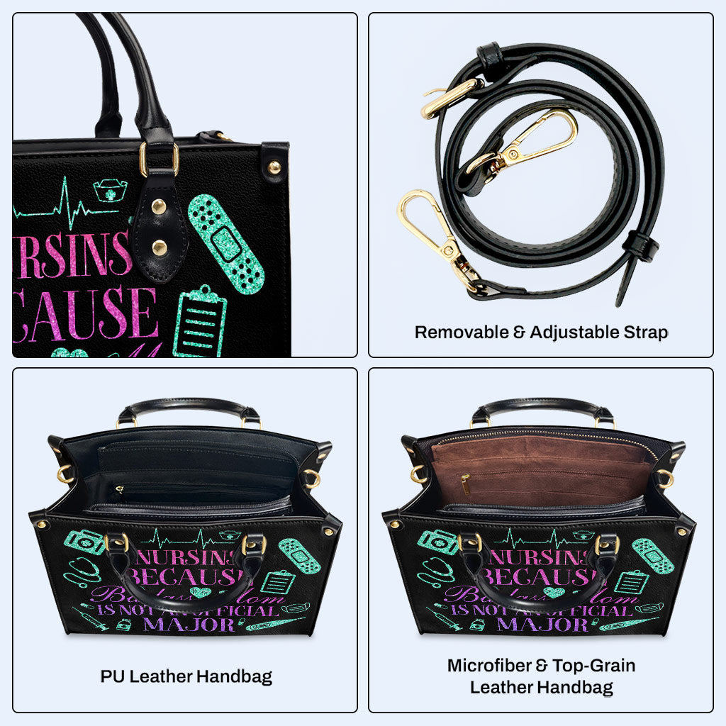 Enfermera 01 - Bolso de mano de cuero personalizado - nurse01