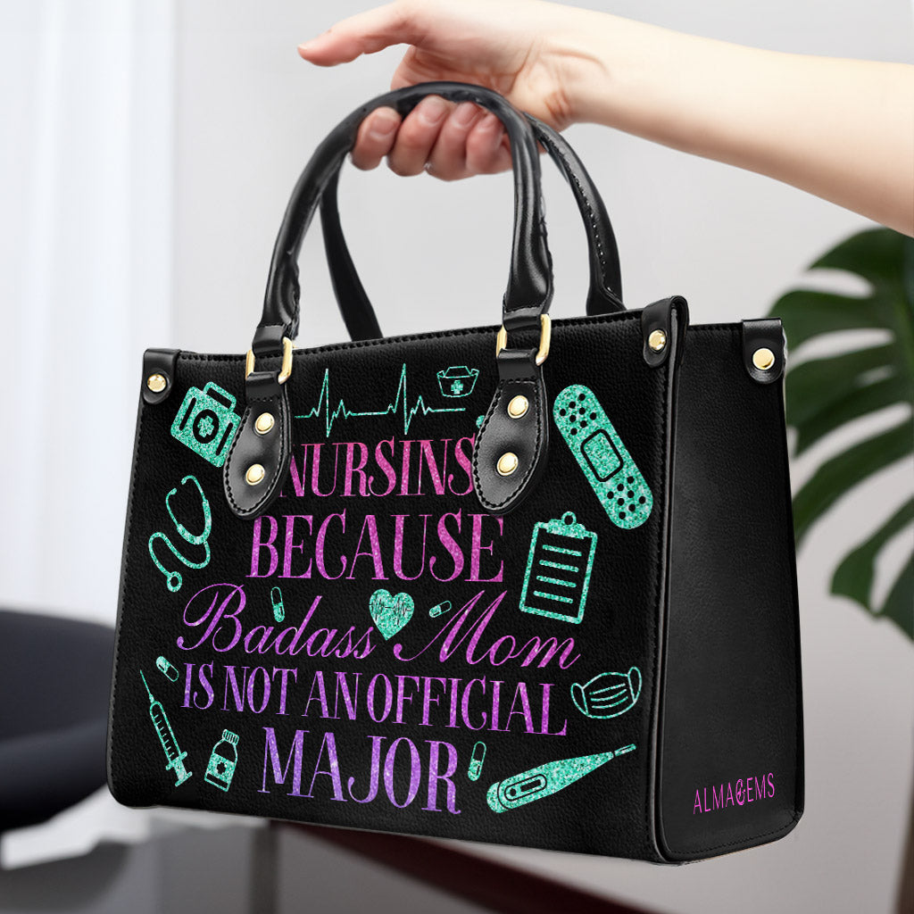 Enfermera 01 - Bolso de mano de cuero personalizado - nurse01