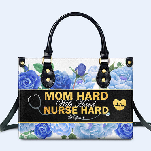 Infirmière 02 - Sac à main en cuir personnalisé - nurse02