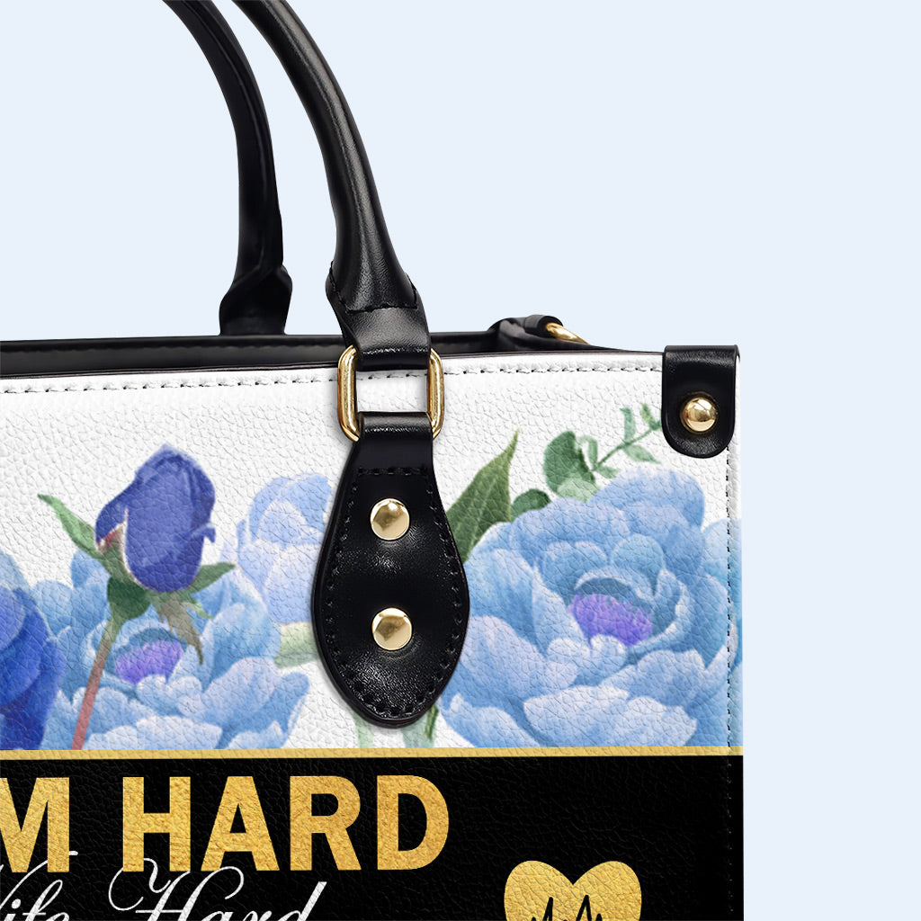 Nurse 02 - Personalized Custom Leather Handbag - nurse02