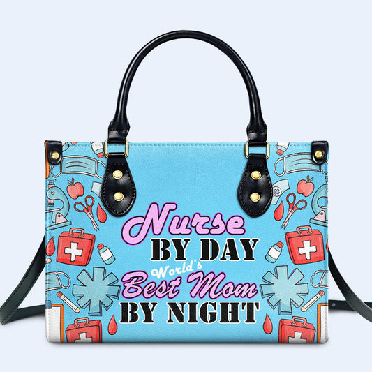 Infirmière 04 - Sac à main en cuir personnalisé - nurse04