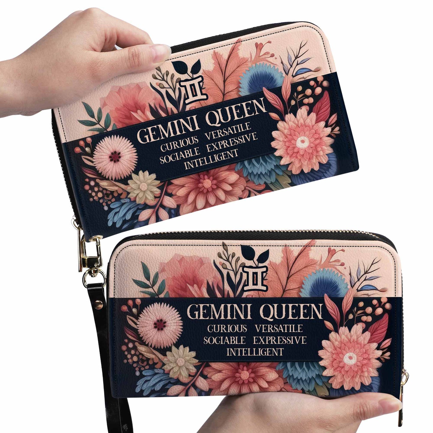 Queen Flowers No.10 - Cartera de piel para mujer - queen10flowersWL
