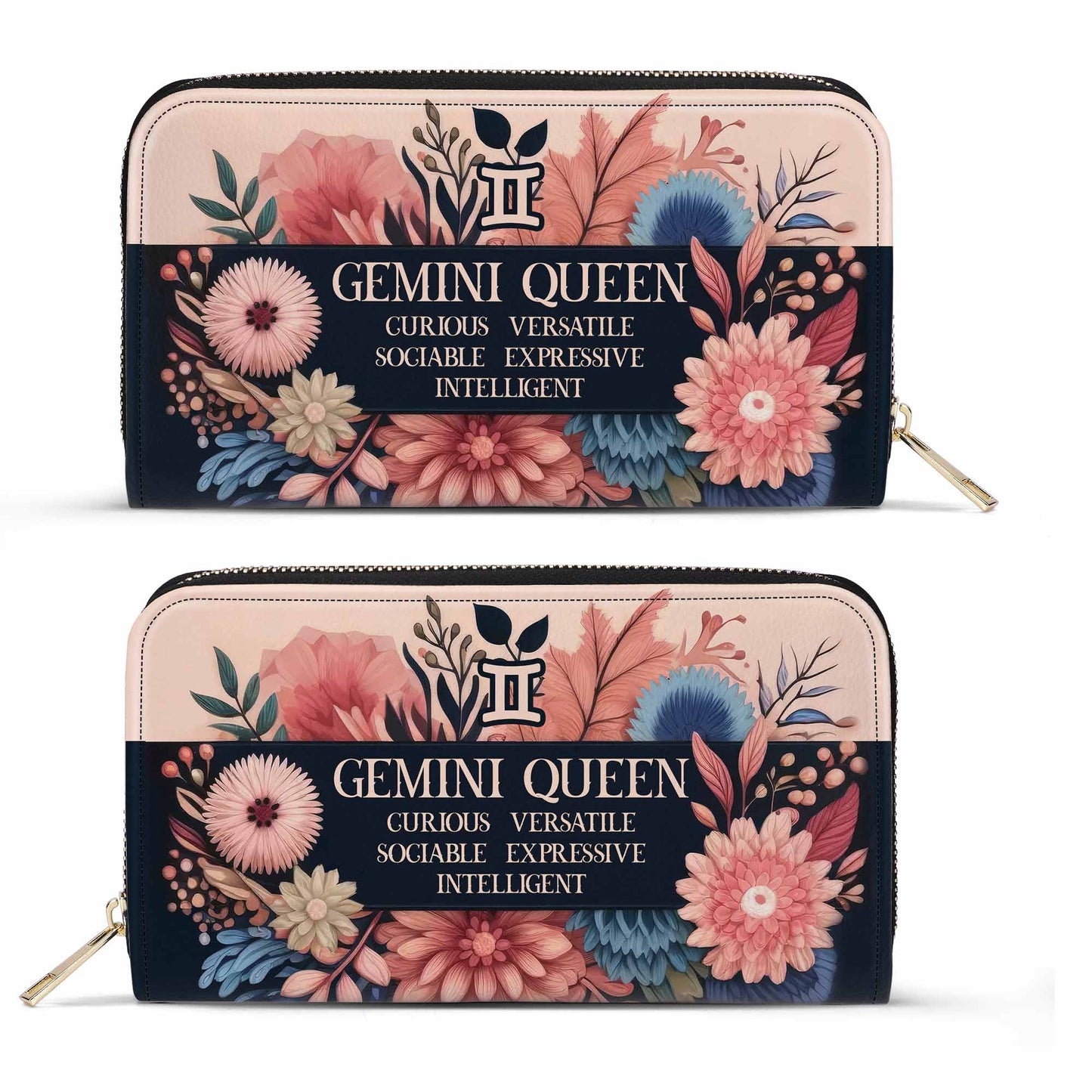 Queen Flowers No.10 - Cartera de piel para mujer - queen10flowersWL