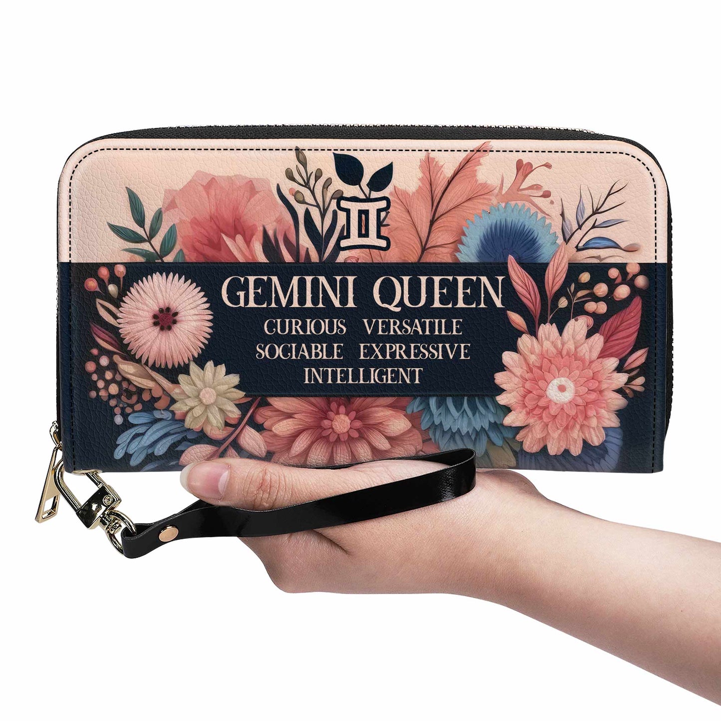 Queen Flowers No.10 - Cartera de piel para mujer - queen10flowersWL