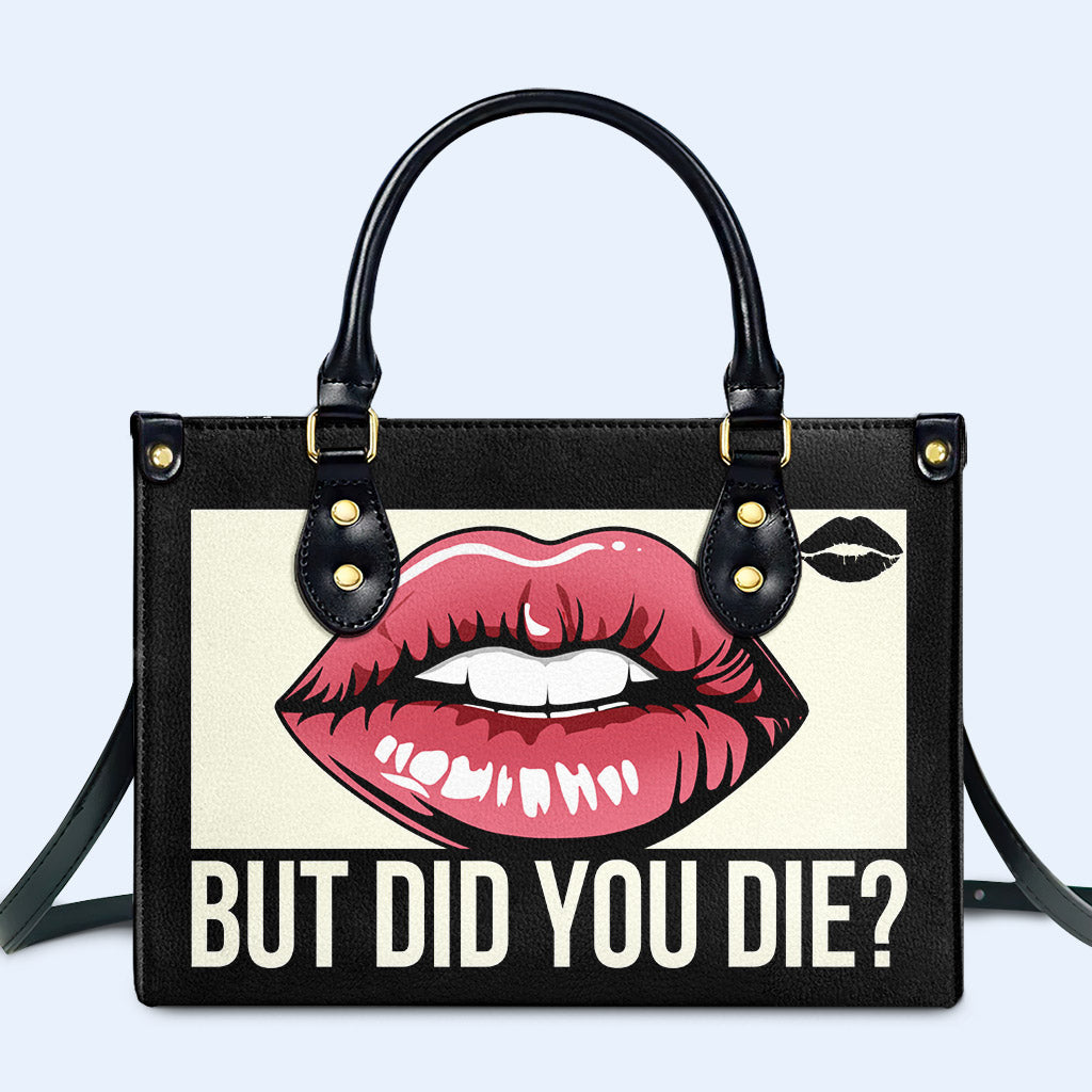 Baddie Energy - Sac à main en cuir personnalisé - DG034_HB