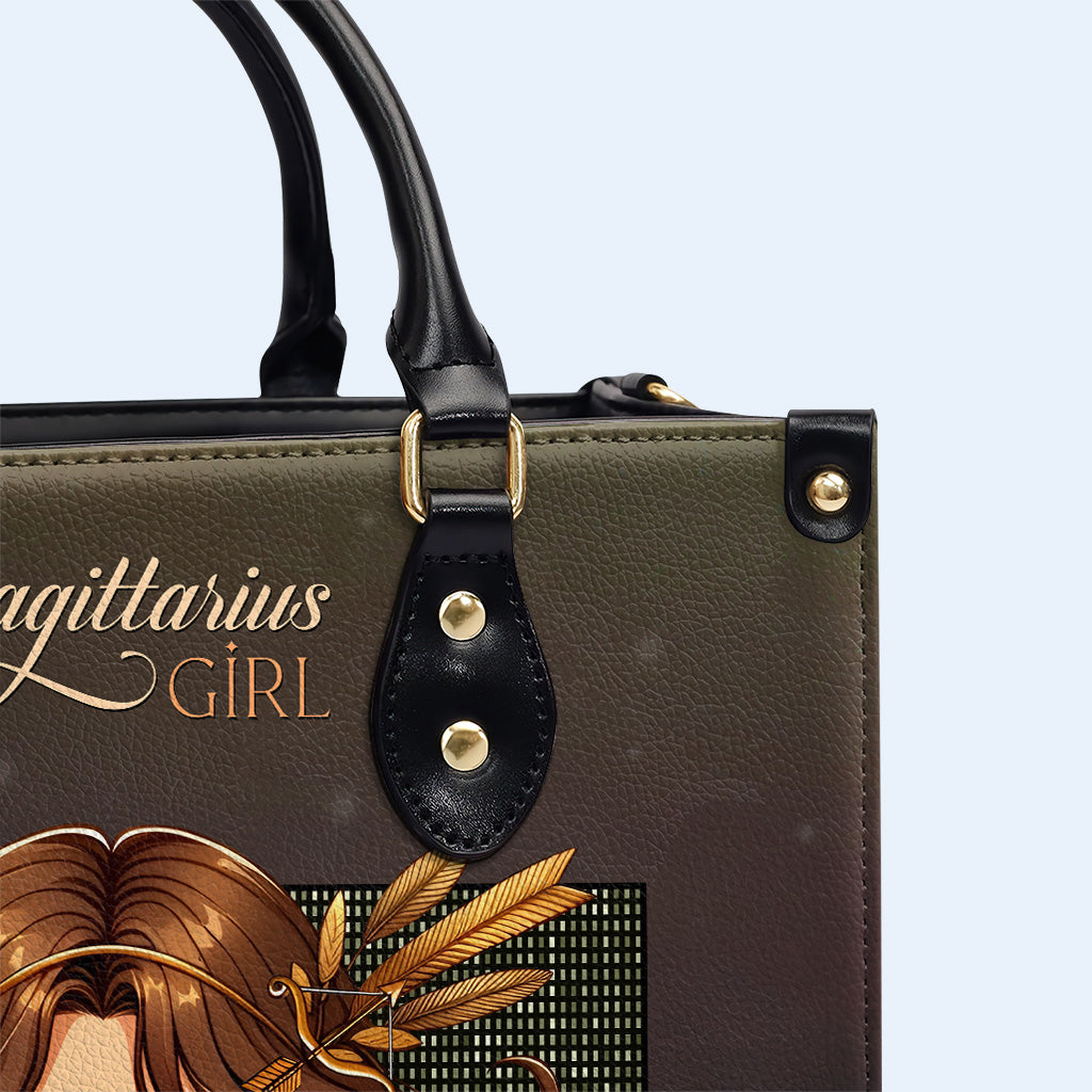Sagitario Chica 02 - Bolso de Cuero Personalizado - z_sag02