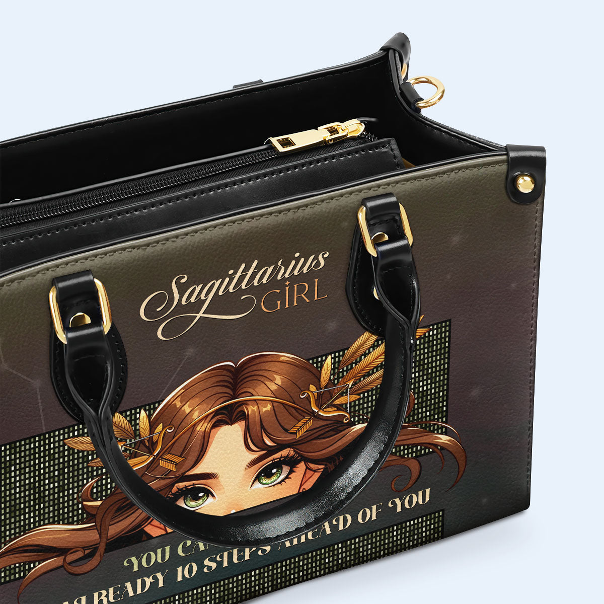 Sagitario Chica 02 - Bolso de Cuero Personalizado - z_sag02
