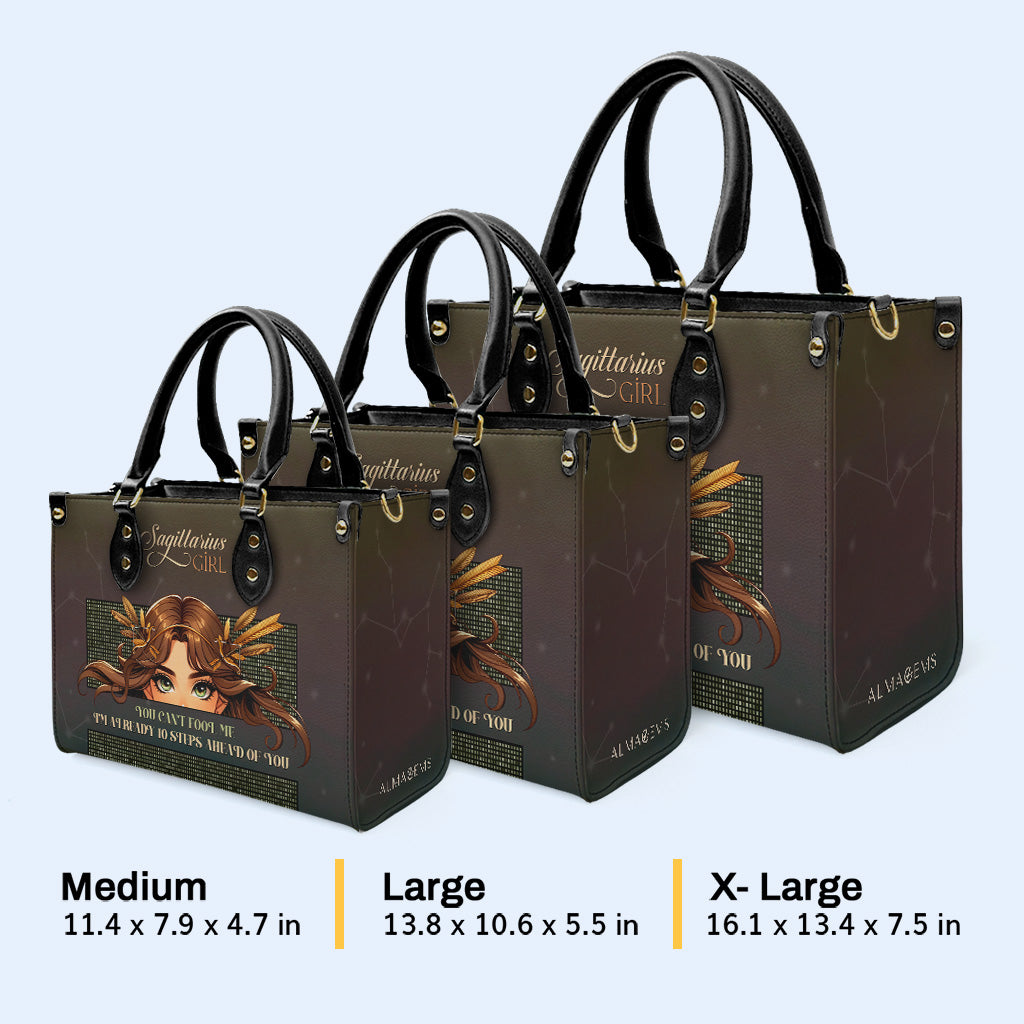 Sagitario Chica 02 - Bolso de Cuero Personalizado - z_sag02