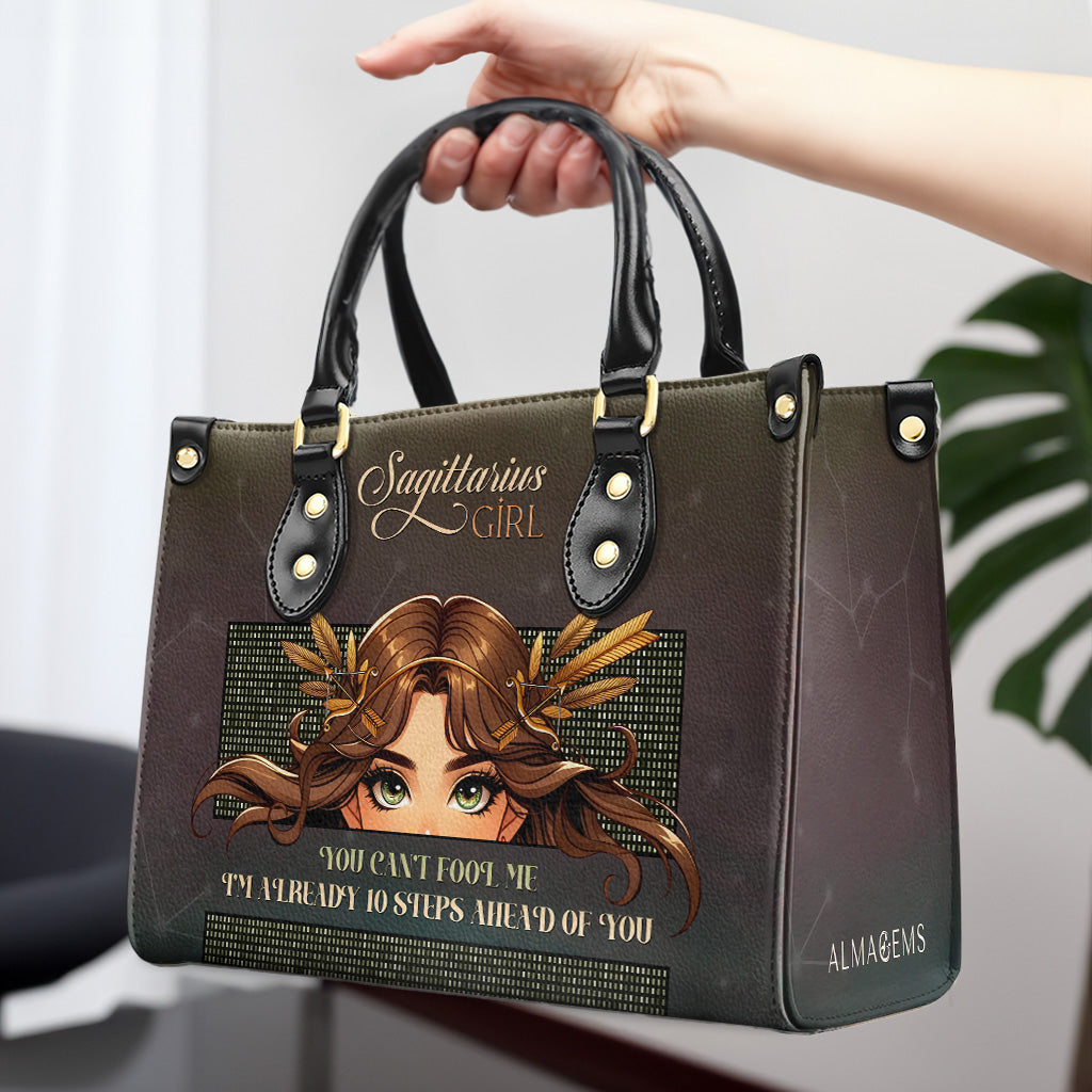 Sagitario Chica 02 - Bolso de Cuero Personalizado - z_sag02