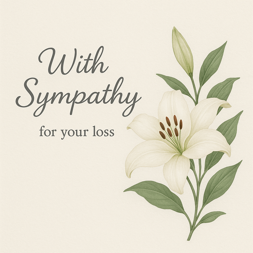 From the Heart: A Gentle Guide on How to Express Sympathy for a Loss