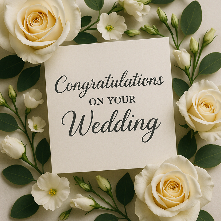 More Than "Congrats!": A Guide on How to Congratulate on a Wedding