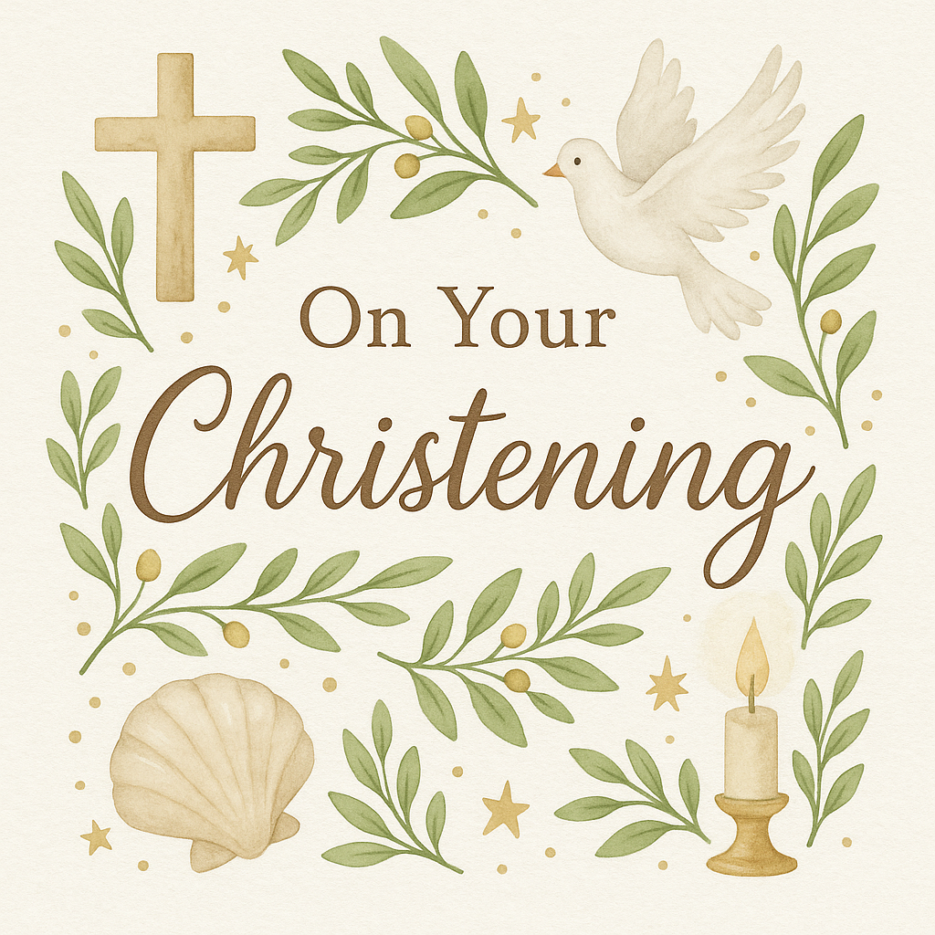 What to Say in a Christening Card: Thoughtful Messages for a Blessed Day