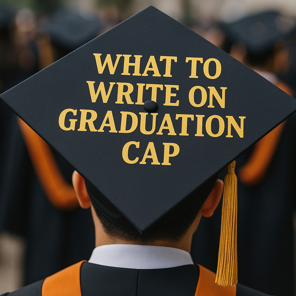 Your Final Statement: What to Write on Your Graduation Cap β ALMAGEMS