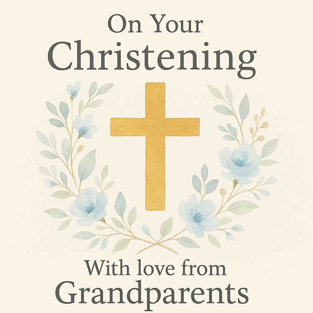 What to Write in a Christening Card from Grandparents: Heartfelt Messages & Blessings