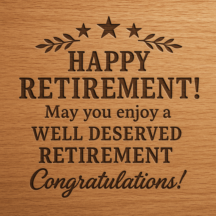 Words That Last a Lifetime: What to Engrave on a Retirement Gift