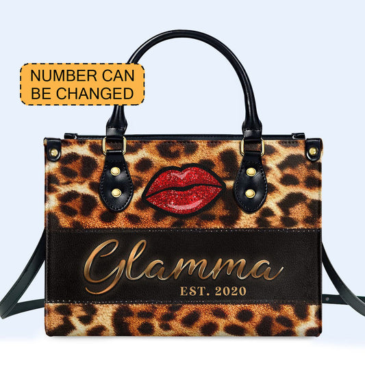 Glamma - Bolso de mano de piel personalizado - MM09