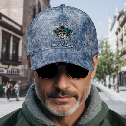 EL JEFE - Casquette de baseball personnalisée, imprimé intégral - HS057_BAC