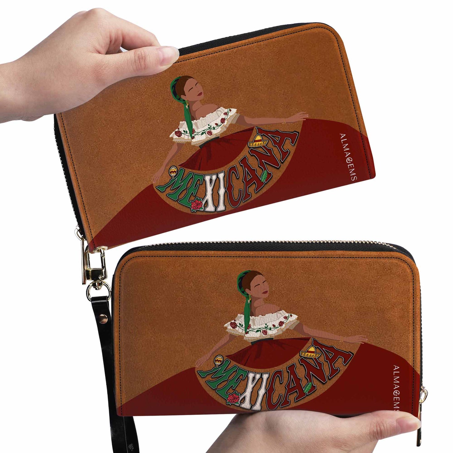 MEXICANA - Cartera de piel para mujer - WW_MX10