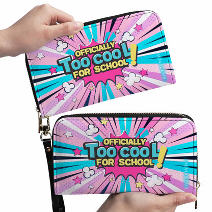 Trop cool pour l'école - Portefeuille en cuir pour femme - WW07
