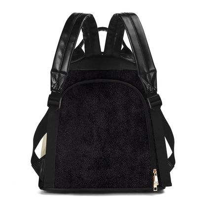 If It's Easy. It's Probably Not Pilates - Personalized Custom Leather BackPack - BP_FN06