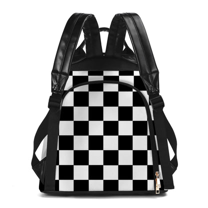 Not Fast Just Furious - Personalized Custom Leather BackPack - BP_CAT05