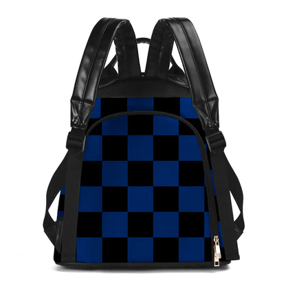 Personalized Leather Backpack - Custom Pet Names - "I Was Normal" Design - BP_CAT10
