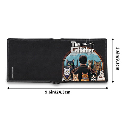 The Catfather - Men's Leather Wallet - MW35