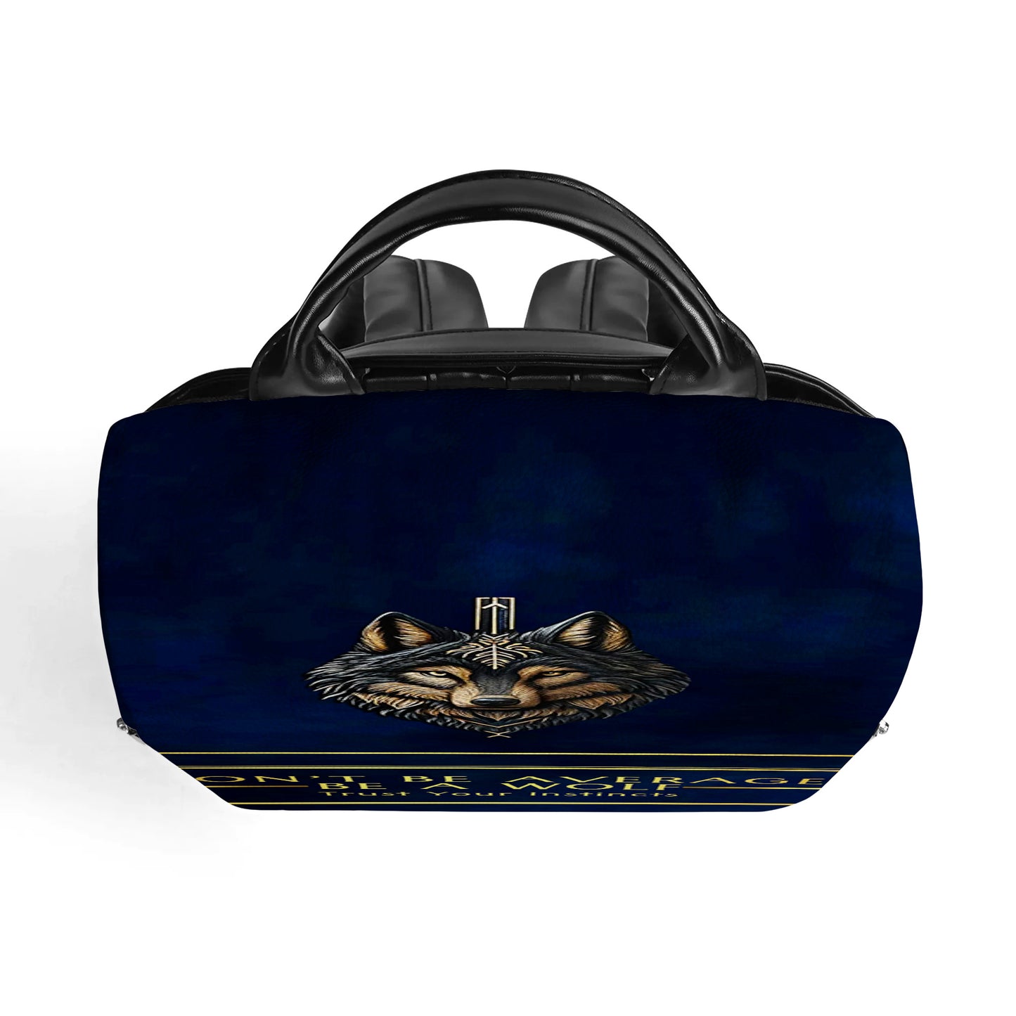 Don't Be Average - Personalized Custom Leather BackPack - BP_K04