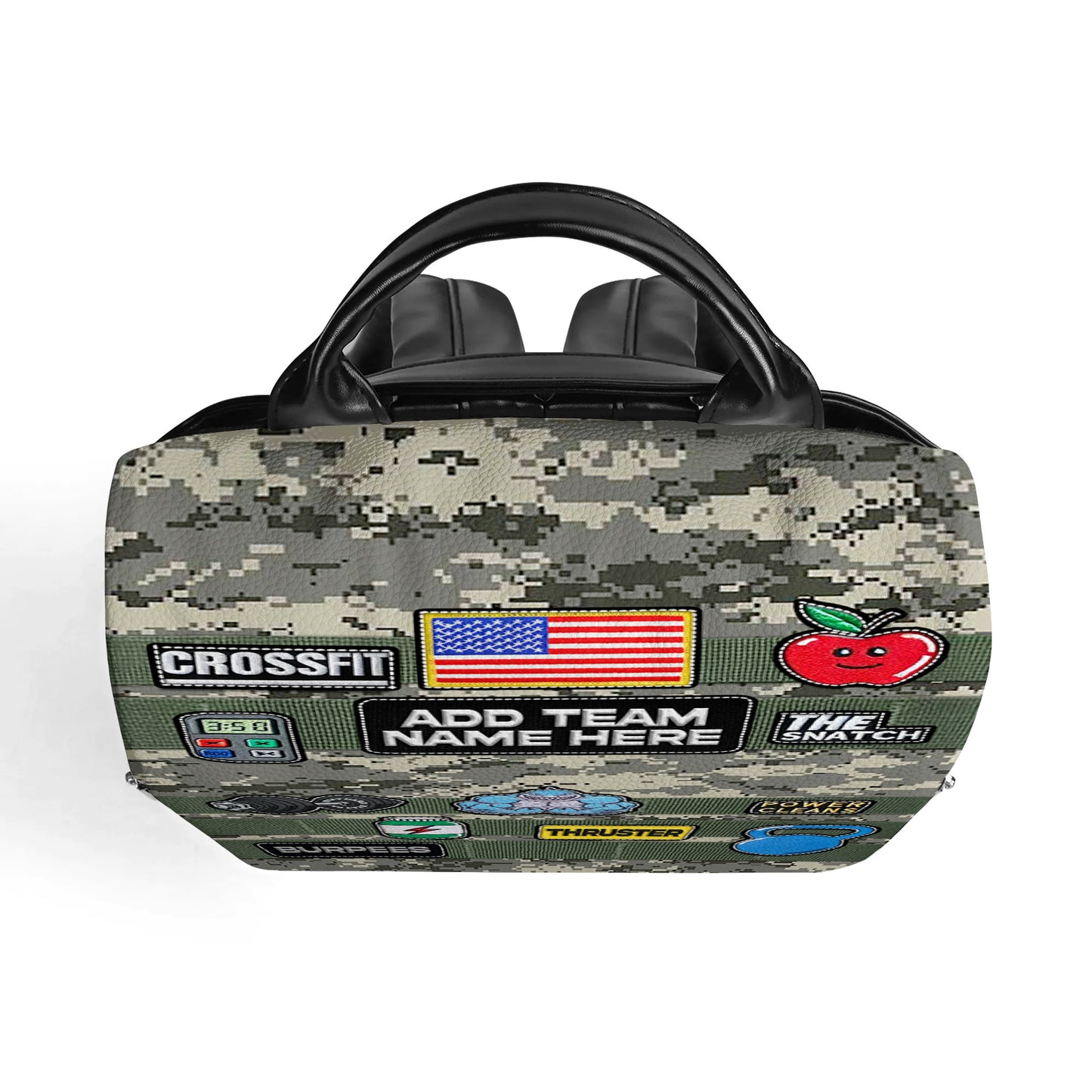 CROSSFIT - Personalized Custom Leather BackPack - BP_FN27