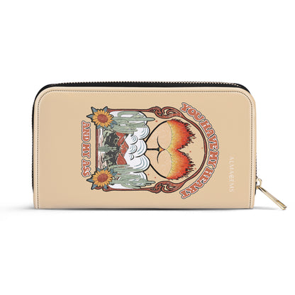 Tu as mon cœur et mon… - Portefeuille en cuir pour femme - CP005_WW