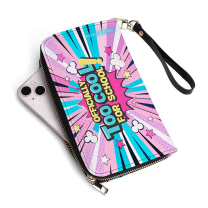 Trop cool pour l'école - Portefeuille en cuir pour femme - WW07