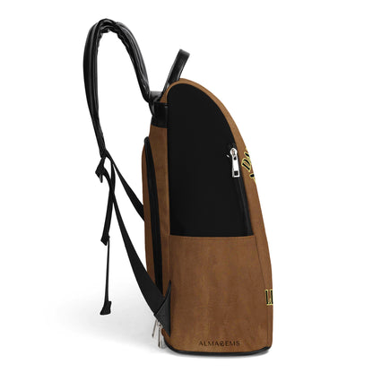 DAD STRENGTH - Personalized Custom Leather BackPack - BP_FN12