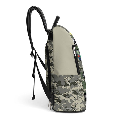 CROSSFIT - Personalized Custom Leather BackPack - BP_FN27