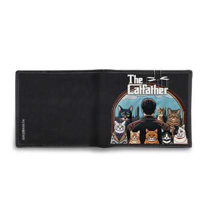 The Catfather - Men's Leather Wallet - MW35