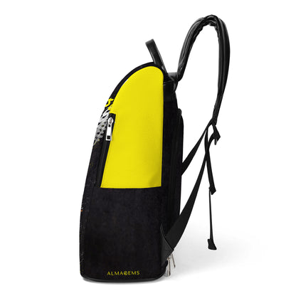 NO DAYS OFF - Personalized Custom Leather BackPack - BP_FN17