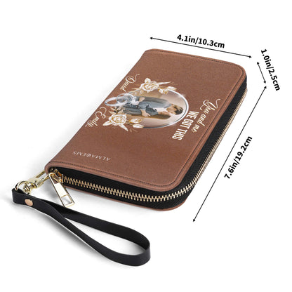 Toi et moi. On a ça ! - Portefeuille en cuir pour femme - CP009_WW