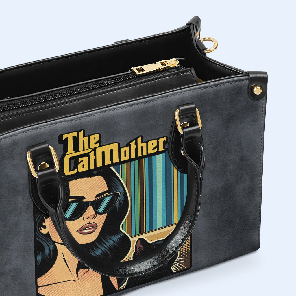 Personalice con arte y texto personalizados: su bolso de cuero exclusivo - QCUSTOM09 