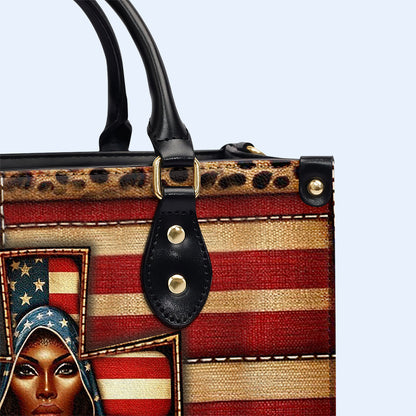 One Nation Under God - Leather Handbag - IND05