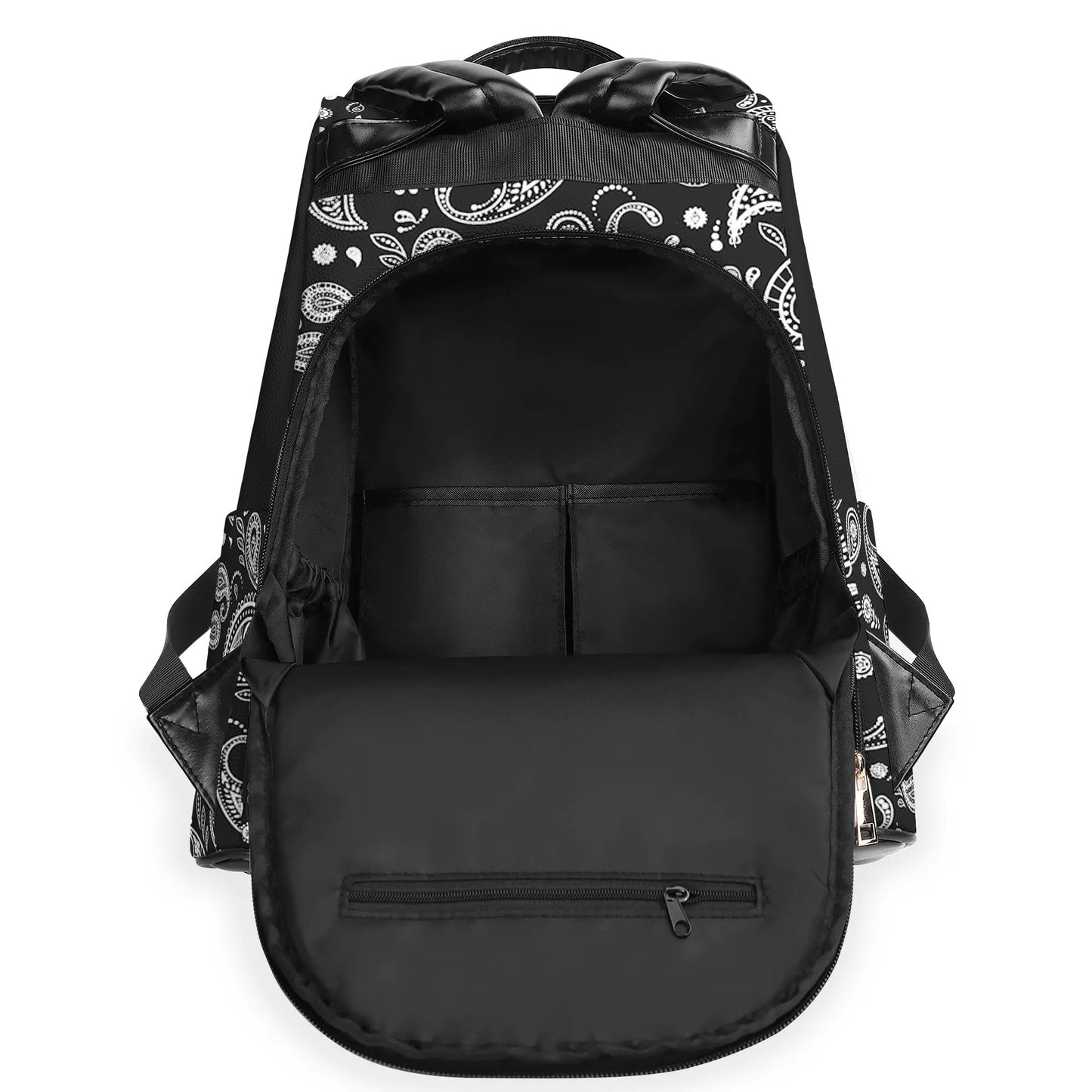 STRAIGHT OUTTA - Personalized Custom Leather BackPack - BP_M01