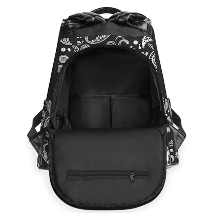 STRAIGHT OUTTA - Personalized Custom Leather BackPack - BP_M01