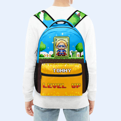 Level Up - Sac à dos personnalisé - QCUS031_CB