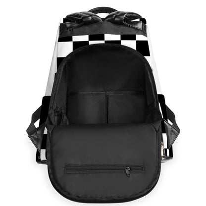 Not Fast Just Furious - Personalized Custom Leather BackPack - BP_CAT05