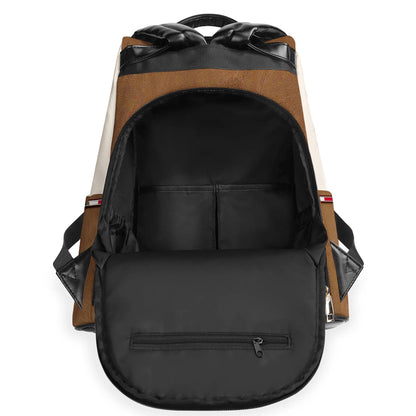 I Didn't Ask To Be Mexican - Personalized Custom Leather BackPack - BP_MX01