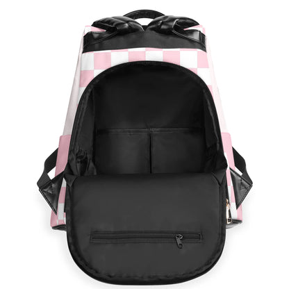 J'ai entendu dire qu'elle soulevait plus de poids que son mari - Sac à dos en cuir personnalisé - BP_FN03