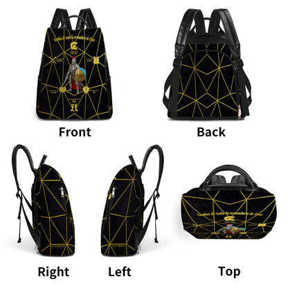 La Armadura de Dios - Sac à dos en cuir personnalisé - BP_MX04