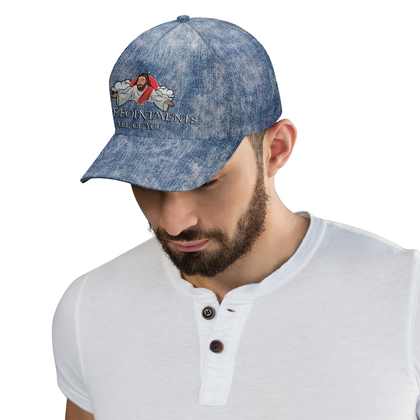 DÉCEPTION POUR VOUS TOUS - Casquette de baseball personnalisée, imprimé intégral - HS056_BAC