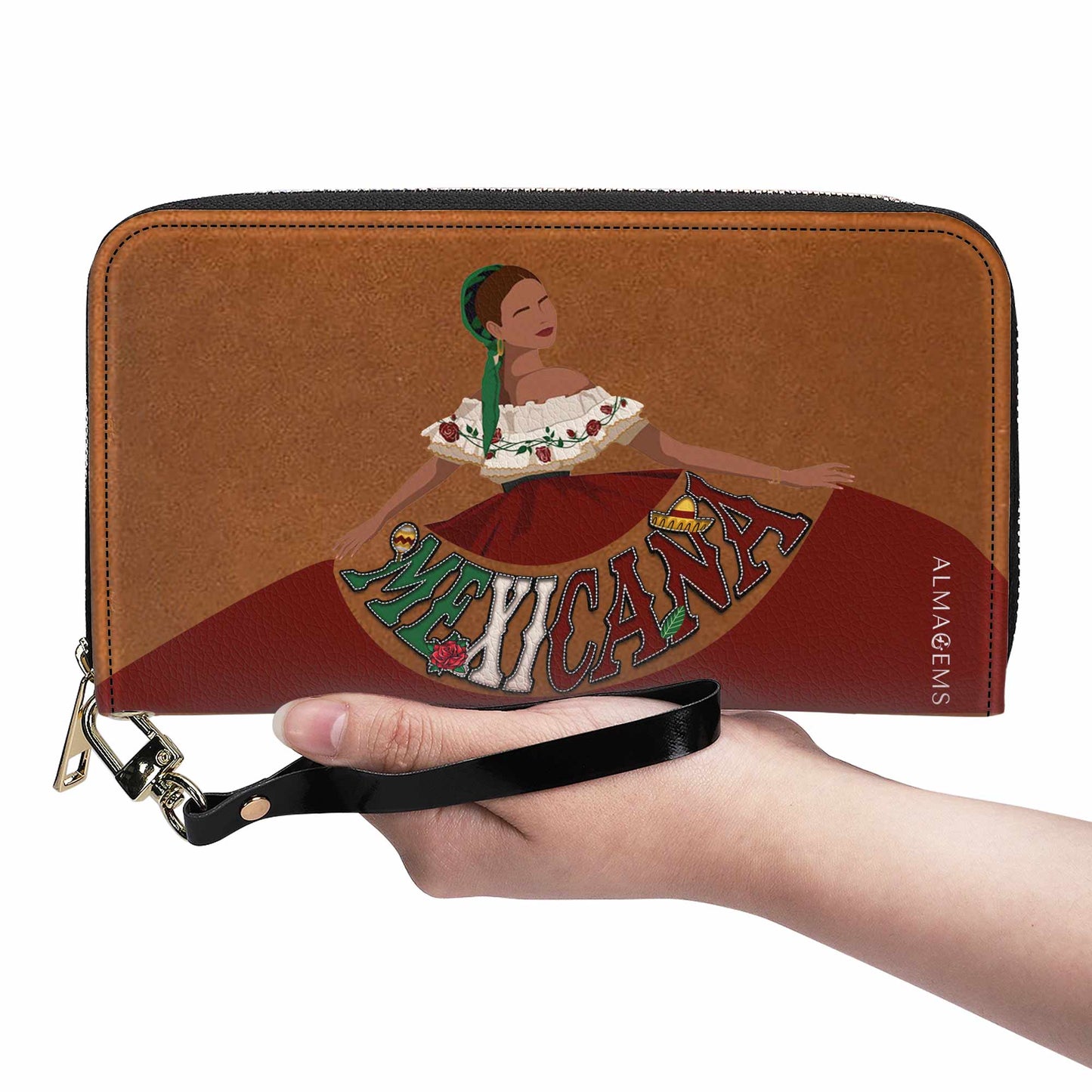 MEXICANA - Cartera de piel para mujer - WW_MX10