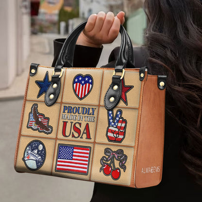 Proudly Made In The USA - Leather Handbag - IND18