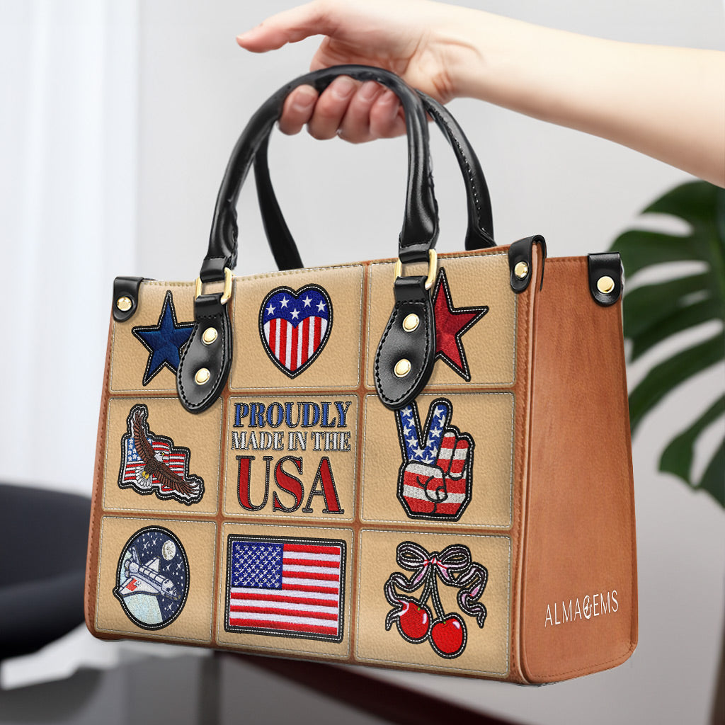 Proudly Made In The USA - Leather Handbag - IND18